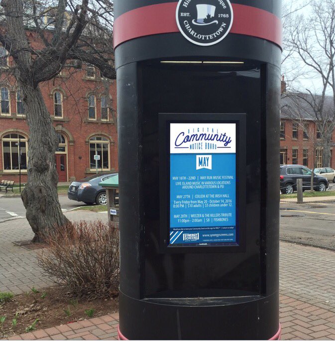 SynergyScreens's tweet photo. #PEI do you have a June PSA you would like to post #digitalsignage go to our website for details #free #limitedspace https://t.co/ppvem5EFil