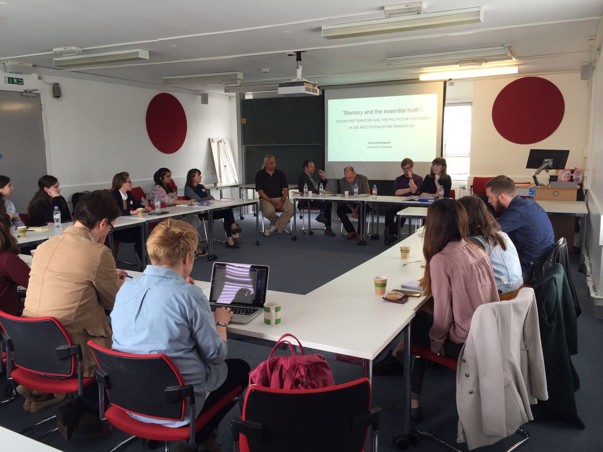 Great attendance <a href="/EnglishSymp/">WarwickEnglishPGSymp</a>!