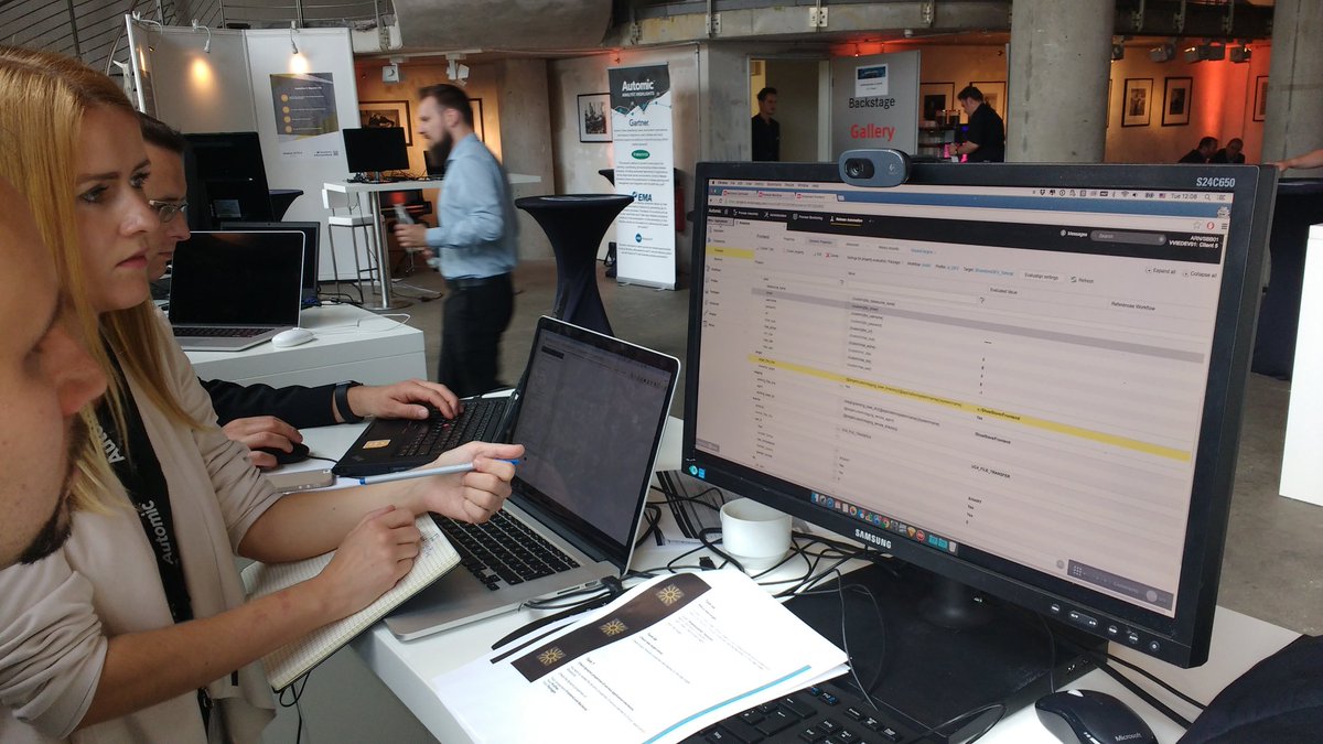 kajwierda's tweet photo. Get a taste of the future. @Automic UX team running usability tests of the new Web UI. #AutomicWorld https://t.co/UT23NlO8pf