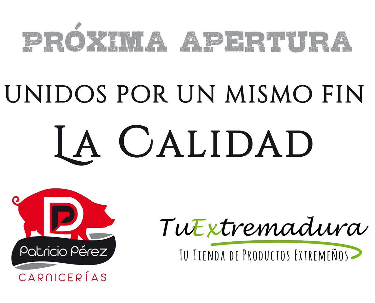 Próximamente Patricio Pérez-TuExtremadura Miajadas, donde la calidad va agarrada a los mejores precios...