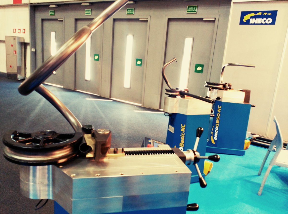 INECOBendingMac's tweet image. We are in #BILBAO @BEC_BIEMH right now!! Pav 5 STAND I-13-Come to see us and our #INECO #BENDIGMACHINES.!!
