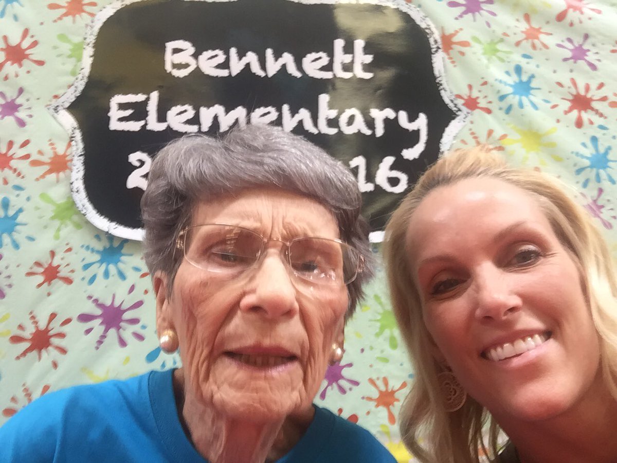 🐻🐾In 84 days, our school's namesake, Mildred Bennett, will celebrate her 101 birthday!🎉🎁🎈WE❤️YOU <a href="/BennettBears/">Bennett Bears</a>
