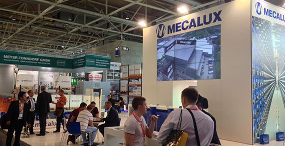 Mecalux_Group's tweet photo. Photos from the Mecalux Booth B50 on Day1 at #CeMAT2016 https://t.co/ZP2s4NQiLo