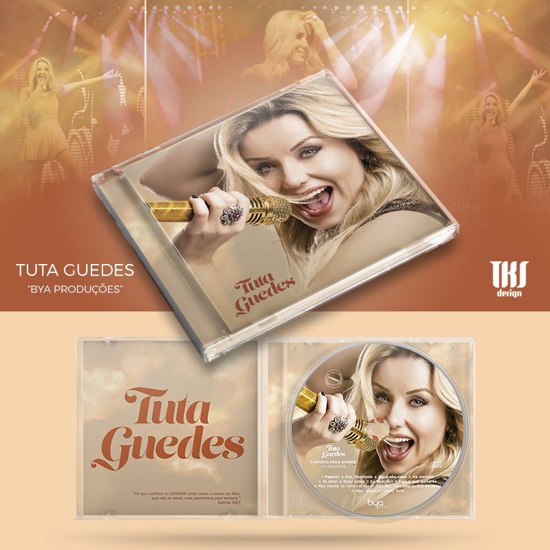 tks_design's tweet photo. Confira projeto gráfico para o novo CD da cantora @tutaguedes #TKSDESIGN https://t.co/GkjOJUStkU https://t.co/gM4e6bZSV9