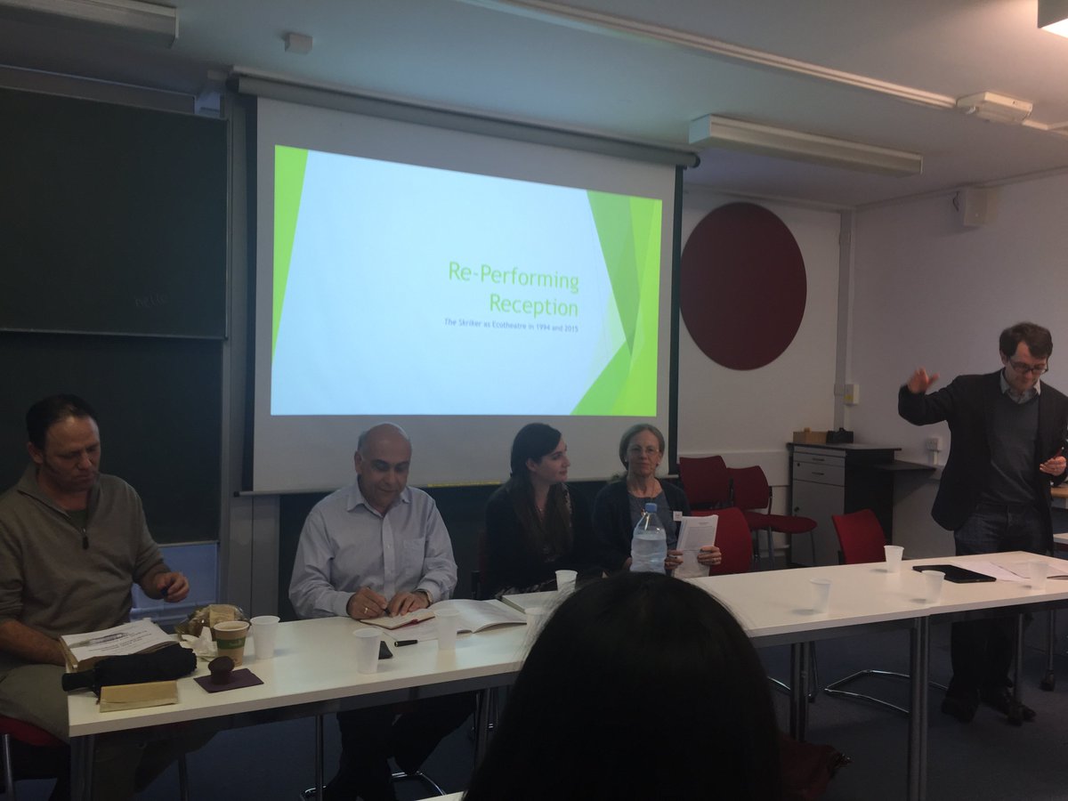 Our last panel "The Planet in Crisis" is now on! <a href="/WarwickCADRE/">Warwick CADRE</a> @EnglishWarwick