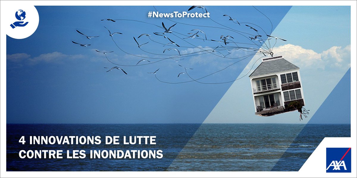 AXAFrance's tweet photo. Les inondations pourraient augmenter de 60% d'ici 2050. Comment les prévenir ? #quandilpleut https://t.co/CUXkWl8iMT https://t.co/ff2vxNWoZX
