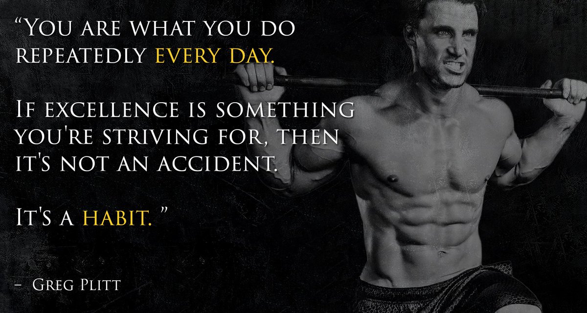 ExerciseRace's tweet photo. What good daily habits are you practicing each day to ensure that you are on the right path to reaching your goals? https://t.co/3hvPUEyhmQ