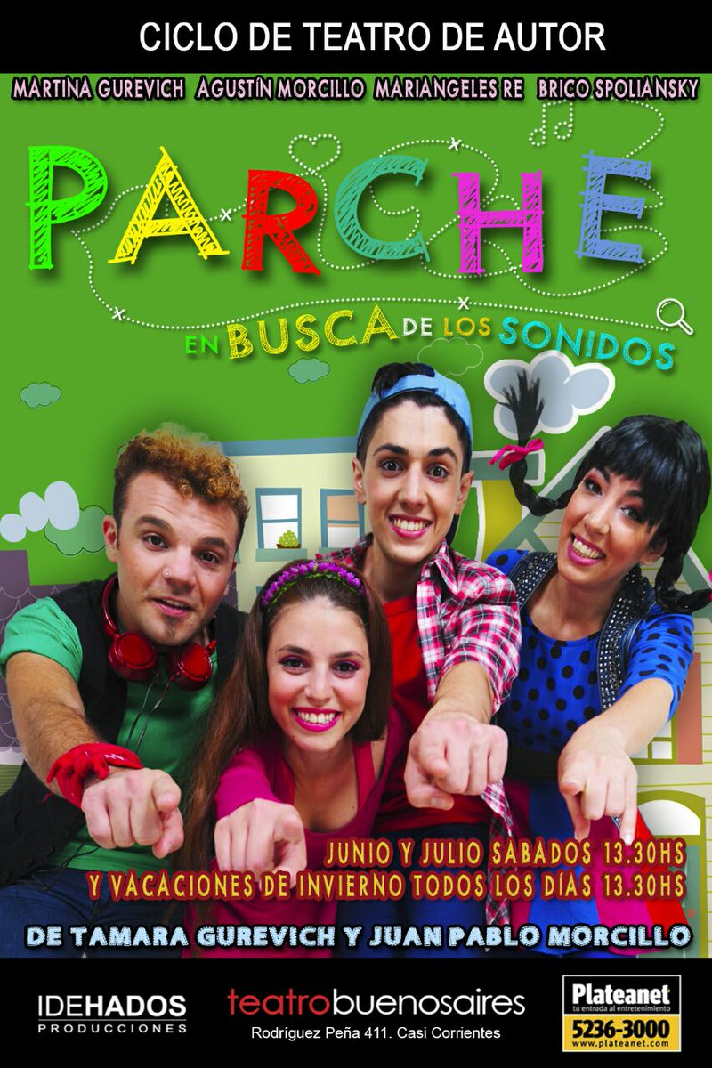 ParcheOk's tweet photo. Todos los Sábados de Junio 13:30hs.
@Teatro_bsas 
Entradas por Plateanet

Los esperamos!! https://t.co/tT69JTPuSg