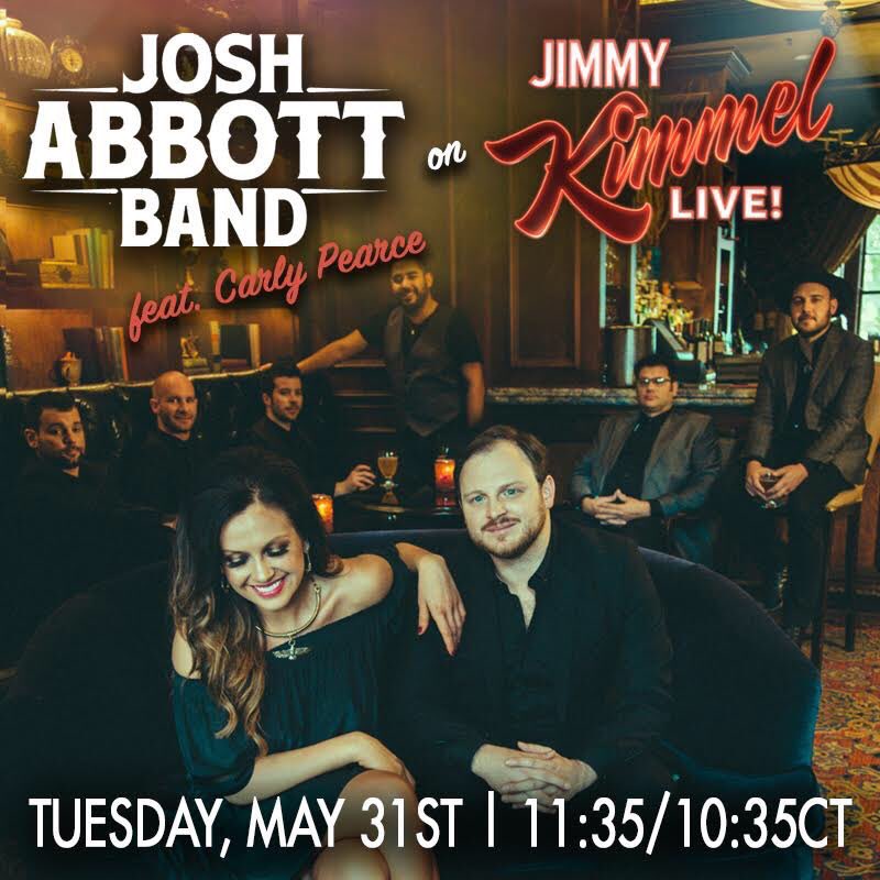 SunFireEnt's tweet image. Congrats @joshabbottband on your National TV debut tonight on @JimmyKimmelLive #soproud