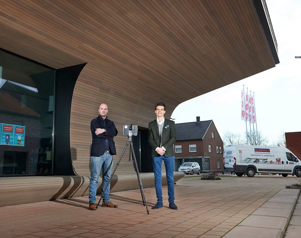 MidesPartner's tweet image. Dit nieuwe ontmoetingscentrum van Aartrijke is mogelijk gemaakt door onze 3D-scan voor de firma Slabinck. #project