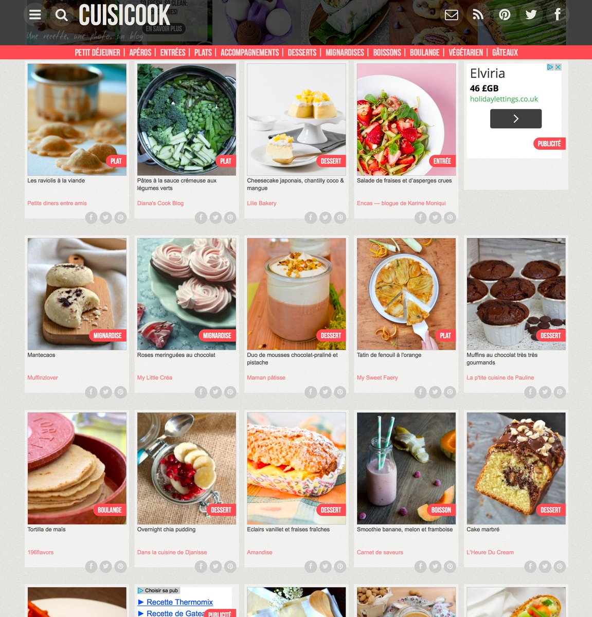 CuisiCook's tweet image. ★ NOUVELLE SÉLECTION ★ 50 nouvelles recettes à découvrir sur cuisicook.com