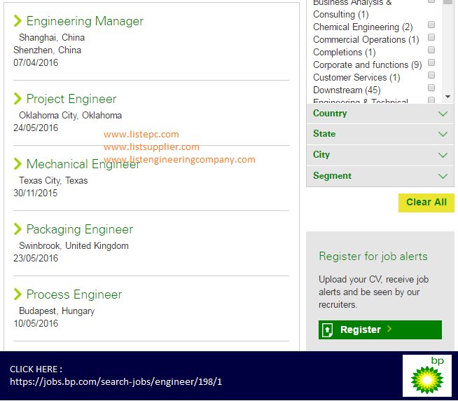 listengineer's tweet image. listengineeringcompany.com/job.html
british petroleum