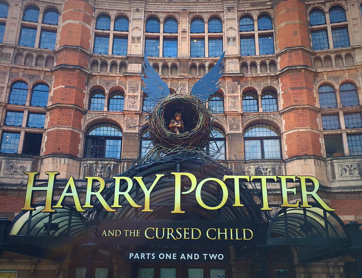 Natalie_Lavin's tweet photo. Also spotting this on our trip made us very excited for July! @HPPlayLDN https://t.co/TbVu7PtJf8