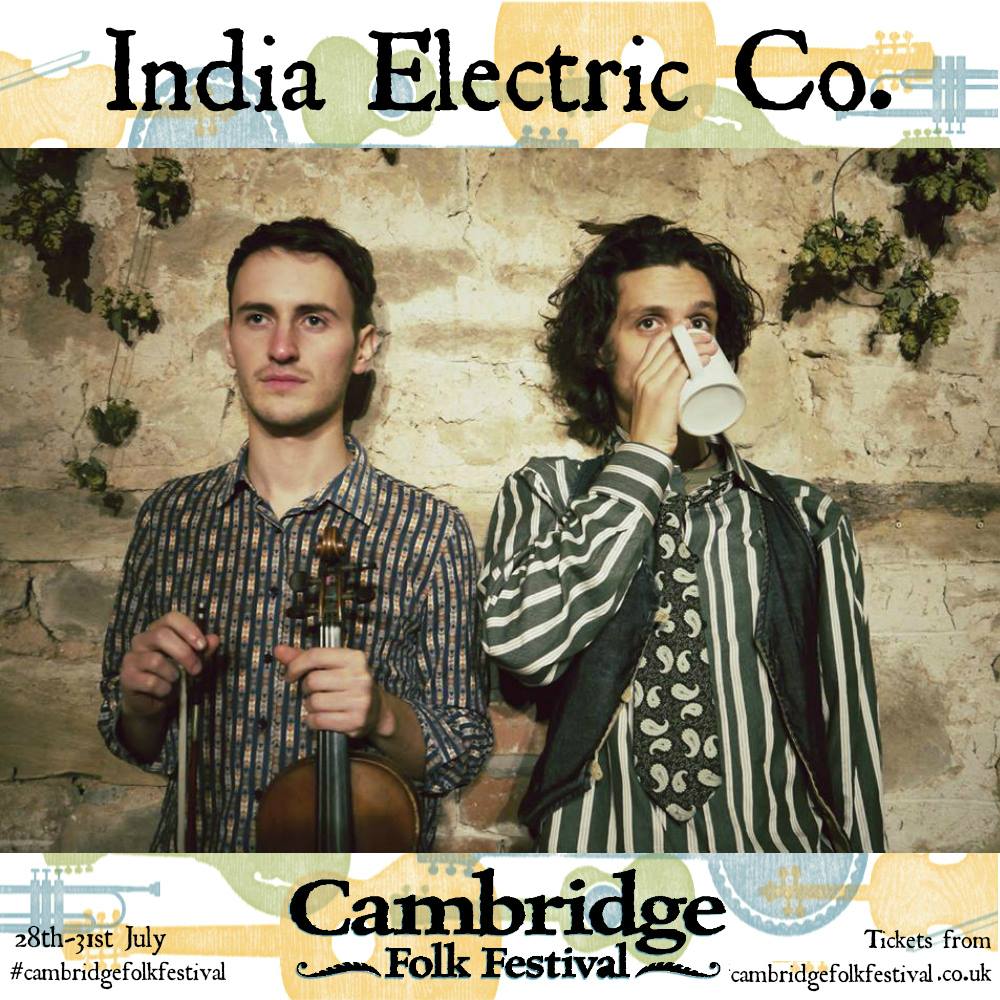 indiaelectricco's tweet image. Very much looking forward to playing this years @CamFolkFest #CambridgeFolkFestival with our @NestFolk chums