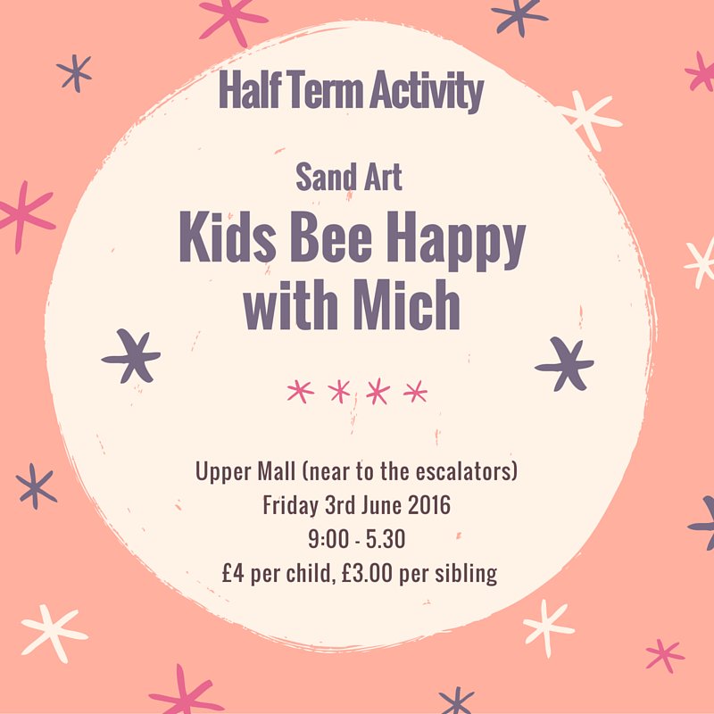 shopwellington's tweet photo. @kidsbeehappy #halfterm #activities #uppermall #sandart @AldershotTalk @RushmoorCouncil @RushmoorArena #aldershot https://t.co/qVZbagCWE0