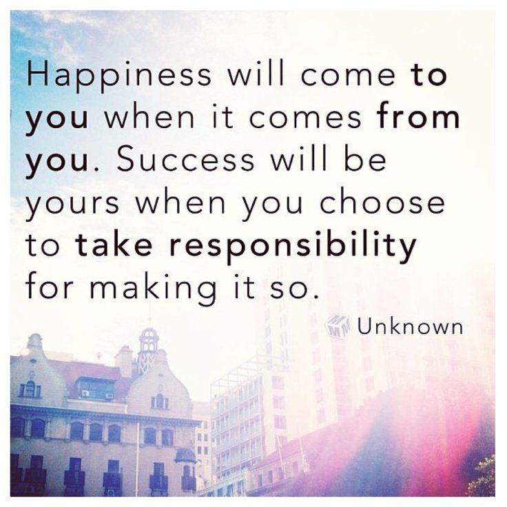 BarcodeCreator's tweet image. #Happiness will come to you when it comes from you. #Success will be yours when you choose to take #responsibility..