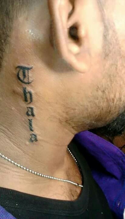 Thala Ajith Mass Tattoo   THALA FANS CLUB Dindigul  Facebook