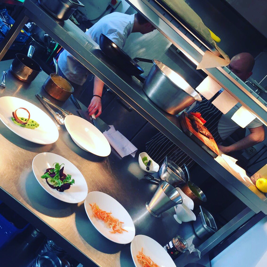 18HighSt's tweet image. Our chefs busy at work 🍴 #Prescot #resturant