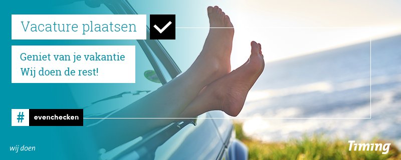 Timing_nl's tweet image. Extra vakantiepersoneel nodig? Plaats met één klik je vacature, wij doen de rest! timing.nl/opdrachtgevers… #wijdoen