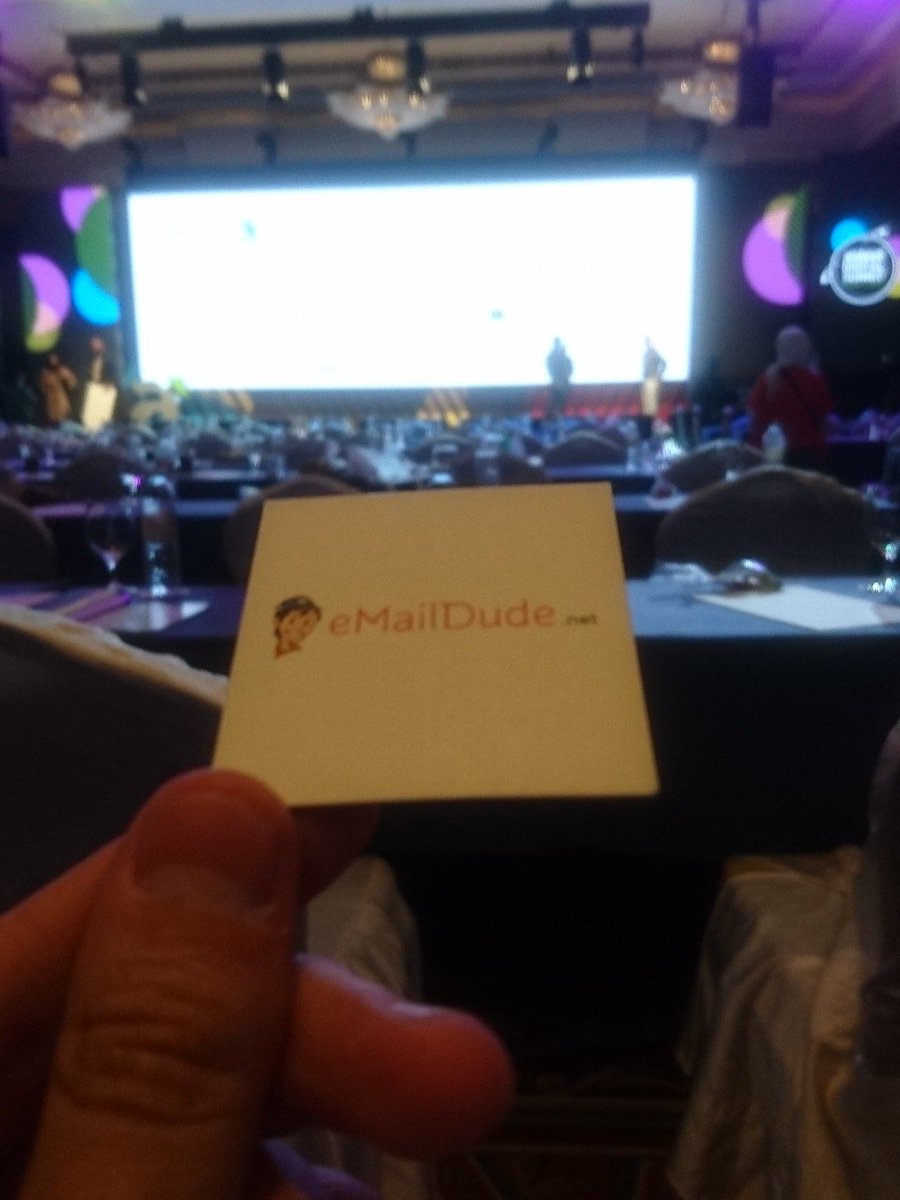 email_dude's tweet photo. Here you go... Your @email_dude live from @ArabNetME https://t.co/M94SNor2b9