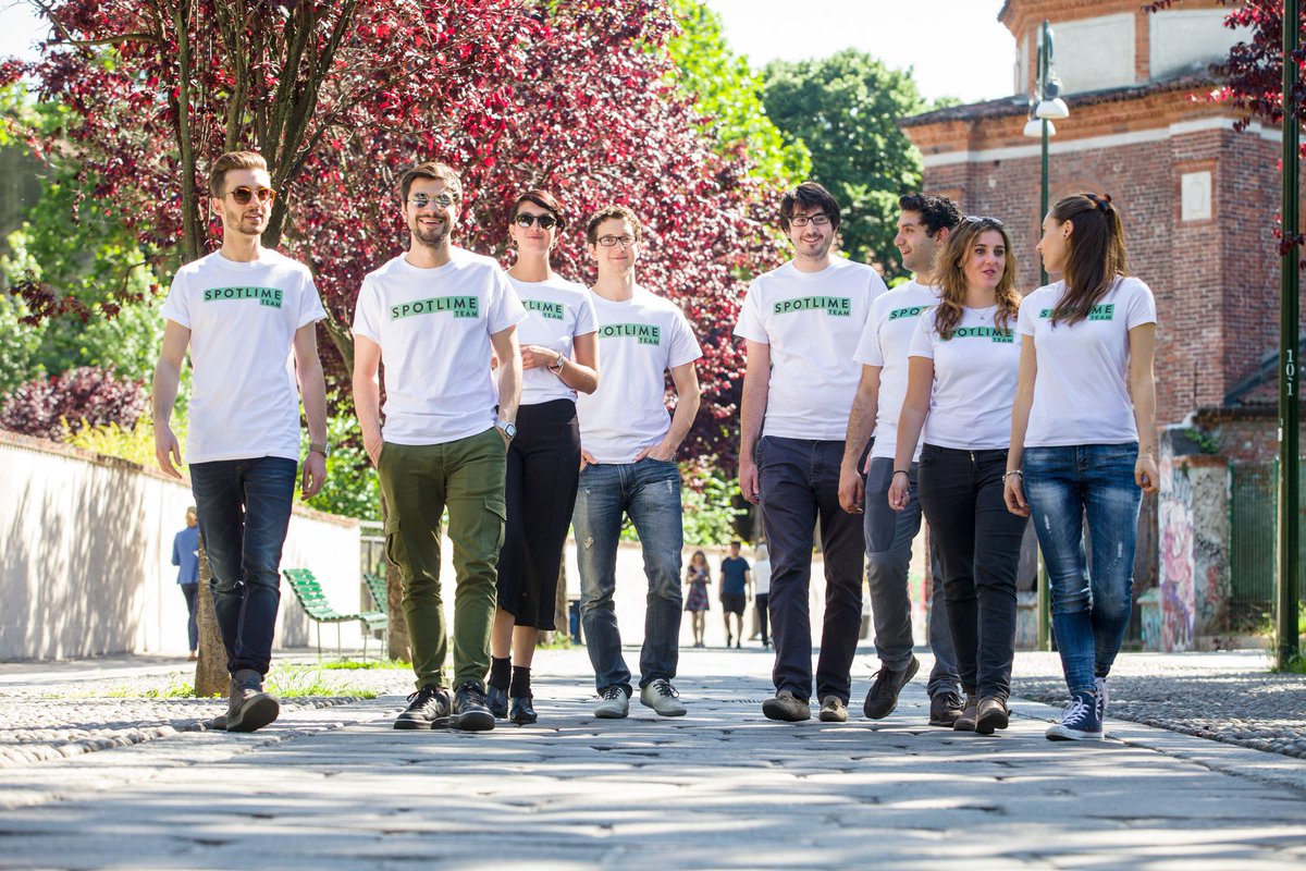 Spotlime's tweet photo. Round da 800K € per Spotlime. 800K Grazie. E ora ancora più veloci di prima! #startup #events #team #app https://t.co/j81eCQO6OP