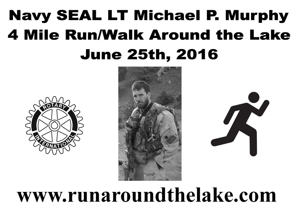 LIMilVetNews's tweet photo. Join us &amp; @VetsLivesMatter @TeamRWB @SEALofHonor at Navy SEAL Lt Michael Murphy @RunAroundLake  6/25 https://t.co/cgKp1OjlgK @1023WBAB