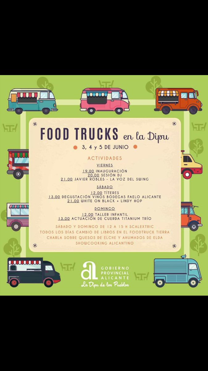 Aquí tenéis las actividades que se llevarán a cabo en la II Edición de Alacant Street Market, #tornemalaterreta