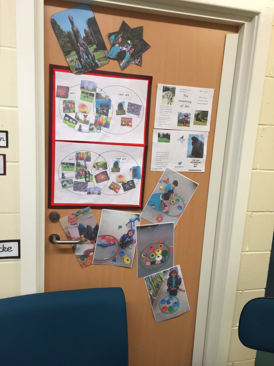 Some great work produced during our last P4C day on the meaning of art. Come into school to have a look.