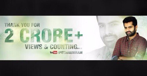 ramsayz's tweet photo. 20 Million &amp; counting.. Thank you.. :) https://t.co/XgVhNL0w82