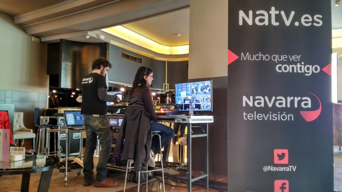 Hoy celebramos los #4AñosNATV en el <a href="/HotelTresReyes/">Hotel Tres Reyes</a> de #Pamplona. Ahora en directo en natv.es