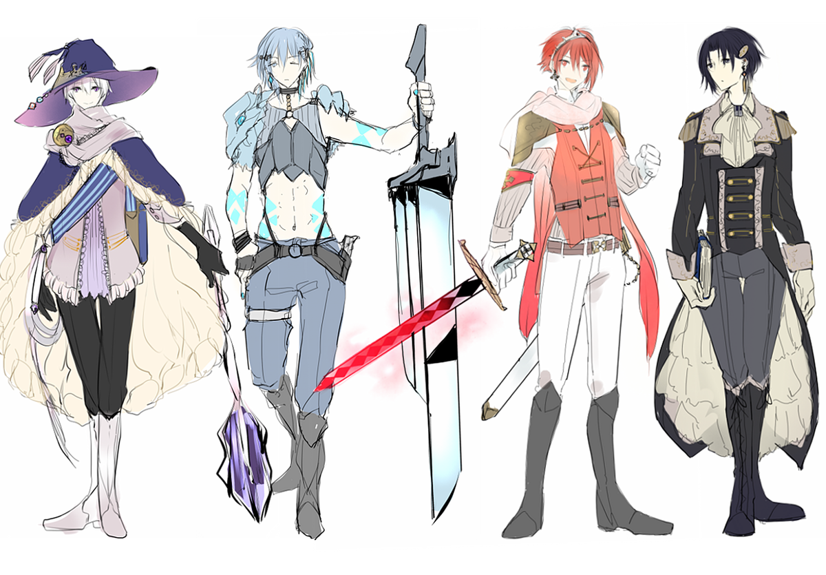 きすい A Twitter アイナナrpg というわけで 衣装デザイン12人揃いました きすい A Twitter アイナナrpg というわけで 衣装デザイン12人揃いました