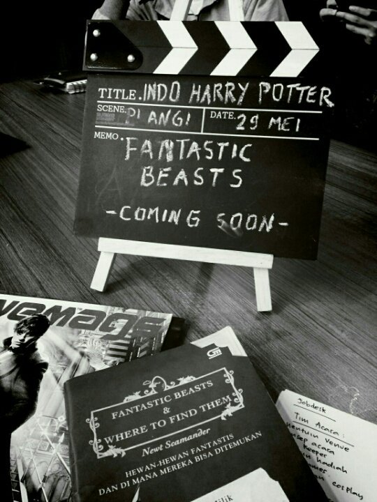 IndoHarryPotter's tweet photo. Malam Hogwartians, Prefect punya kabar gembira nih. Kami akan mengadakan Movie Magic: Nonton bareng Fantastic Beasts https://t.co/dS28FXKsup