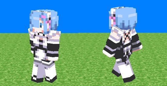 酸だー Di Twitter Reゼロから始める異世界生活よりレムのマイクラスキンを作ったよ バルスくんが不憫でならない 酸だー Di Twitter Reゼロから始める異世界生活よりレムのマイクラスキンを作ったよ バルスくんが不憫でならない