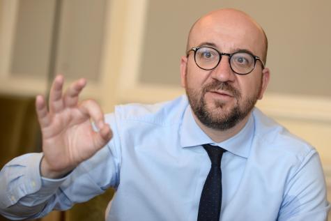 lesoir's tweet image. Charles Michel réagit à la grève: «Au travail!»
lesoir.be/1226027/articl…