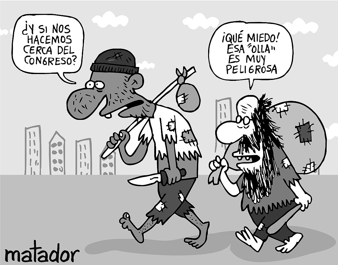 ELTIEMPO's tweet image. &apos;Desplazados del Bronx&apos;, por #Matador. Vea más caricaturas del día → ow.ly/OjcX300L2xY