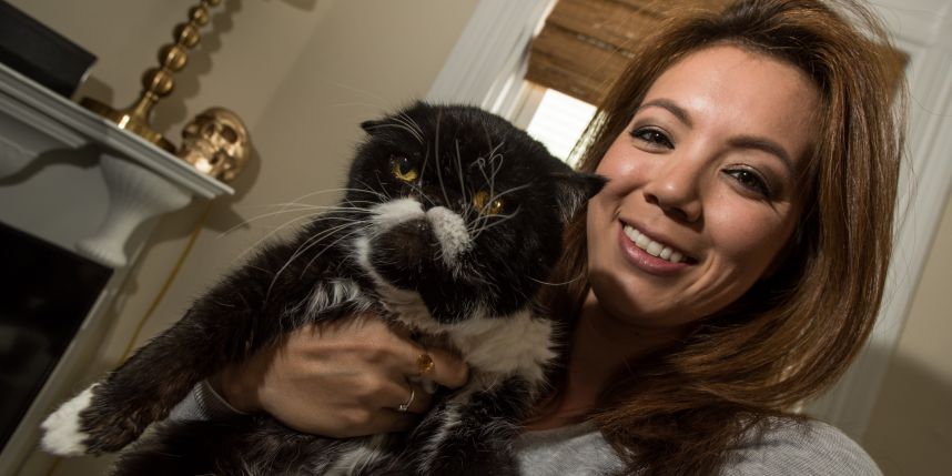 URI_NYC's tweet photo. Congratulations @my_cat_Kyle & Jen Rice on your @MetroBOS feature story! #CatsAgainstDV https://t.co/znqOKFaNgF TY! https://t.co/bTGotBw6ZE