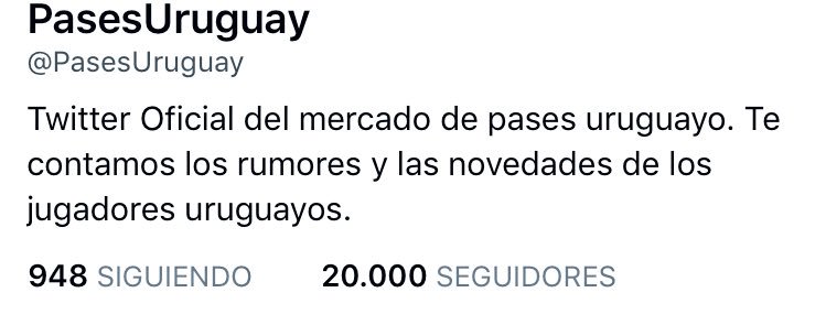 🎉Llegamos a los 20.000 seguidores así que esta noche hacemos el primer #SorteoPasesUruguay. Participá haciendo #RT