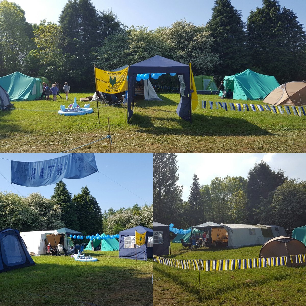 Our amazing campsite