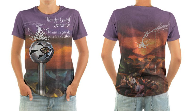 van der graaf generator t shirt