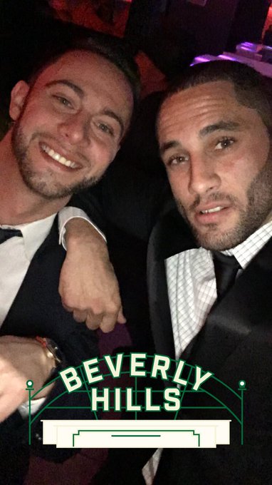 Gamble and Dice looking hella dapper this weekend for @xoJillianJanson epic bday party in Beverly Hills<a href="/tag/2girls1creampie"class="tags"><span>#2girls1creampie</span></a>