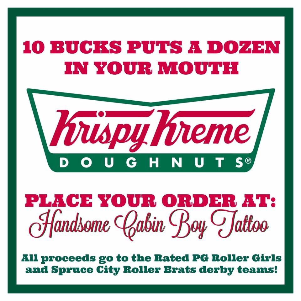 We're selling #KrispyKreme donuts to fundraiser for upcoming games! Order by June 10th and pick up on June 18th!