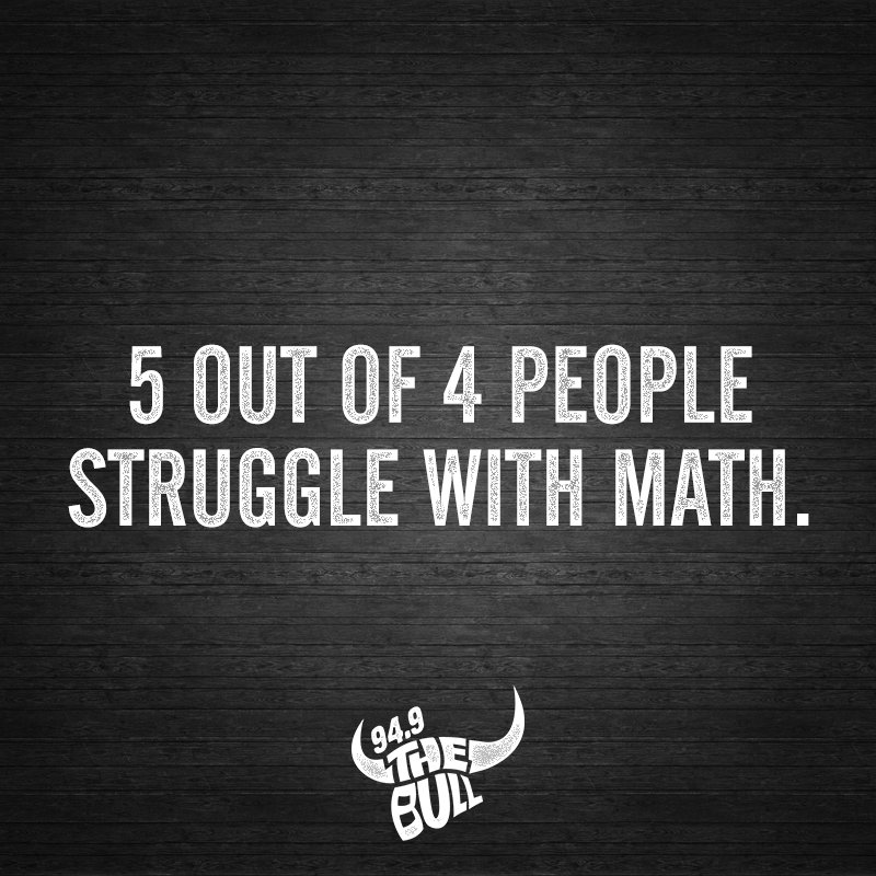 949TheBull's tweet image. Yay for Summer Break!  No #MathStruggles