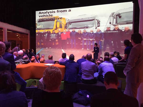 Many ideas &amp; discussions on #reallife #businesscases #truckplatooning in Living Lab today! tinyurl.com/gp8luq5