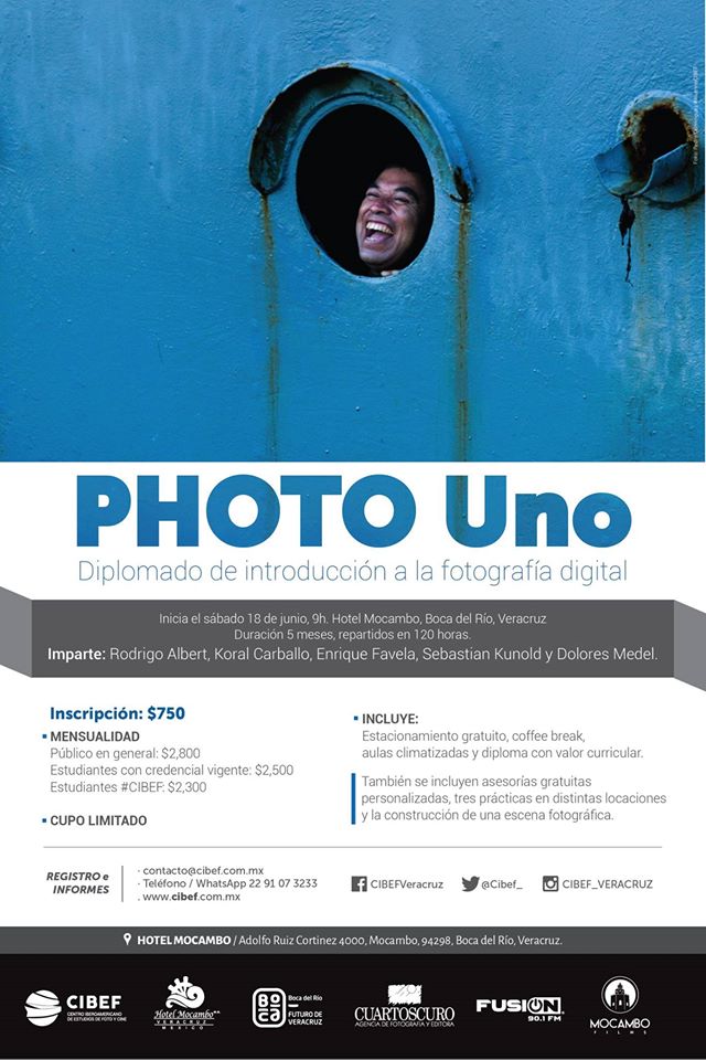 RT cibef_: #Diplomado PHOTO Uno ¡Ven y descubre toda tu #creatividad! #CIBEF Aparta tu lugar.