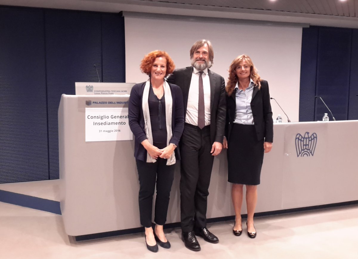 Insediato a #Prato il Consiglio generale di <a href="/ConfindToscNord/">ConfindusToscanaNord</a> Federica Landucci <a href="/Andrea_Cavicchi/">Andrea Cavicchi</a> Cristina Galeotti
