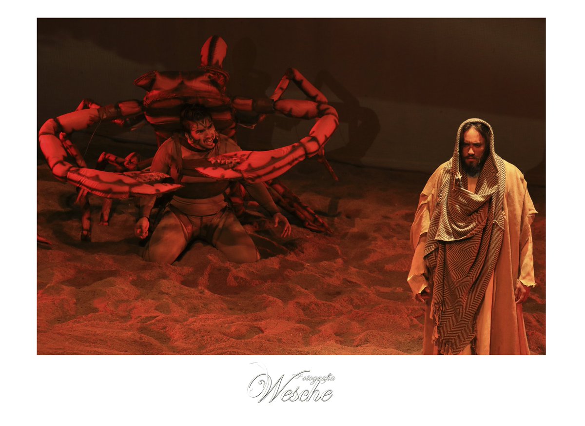 La Tentación basada en el Salmo 23 una gran puesta en escena el Talento Chiapaneco y Extranjero Dir. Hiram Marina