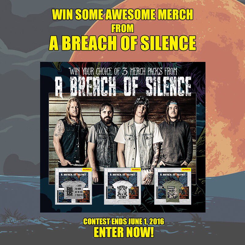 Win some awesome merch from <a href="/BreachOfSilence/">A Breach Of Silence</a> enter right now at eclp.se/free