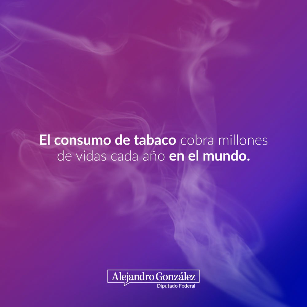 Fomentemos una sociedad sin el consumo de sustancias tóxicas y apegada al deporte. #DíaMundialSinTabaco