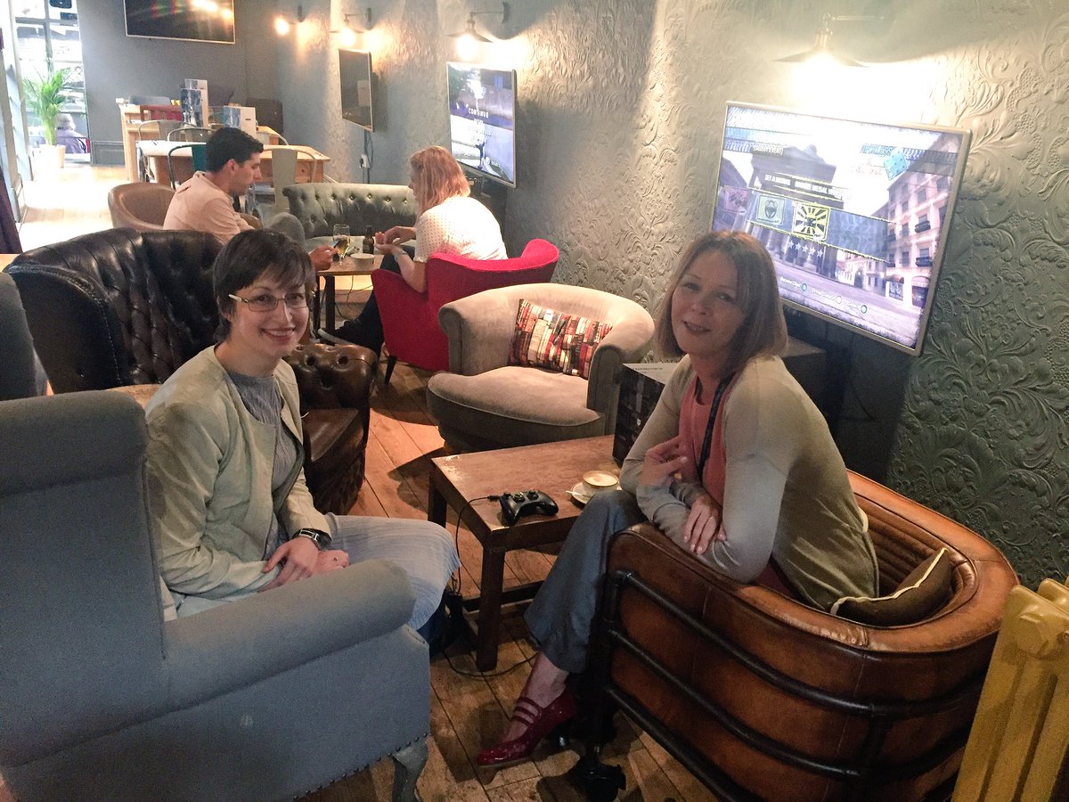 ReProgramUK's tweet photo. Nice to see some of our reprogrammers @thenumberhub @Nimphal chilling @29ParkPlace #readytoreprogram https://t.co/ypmgqR5BRj
