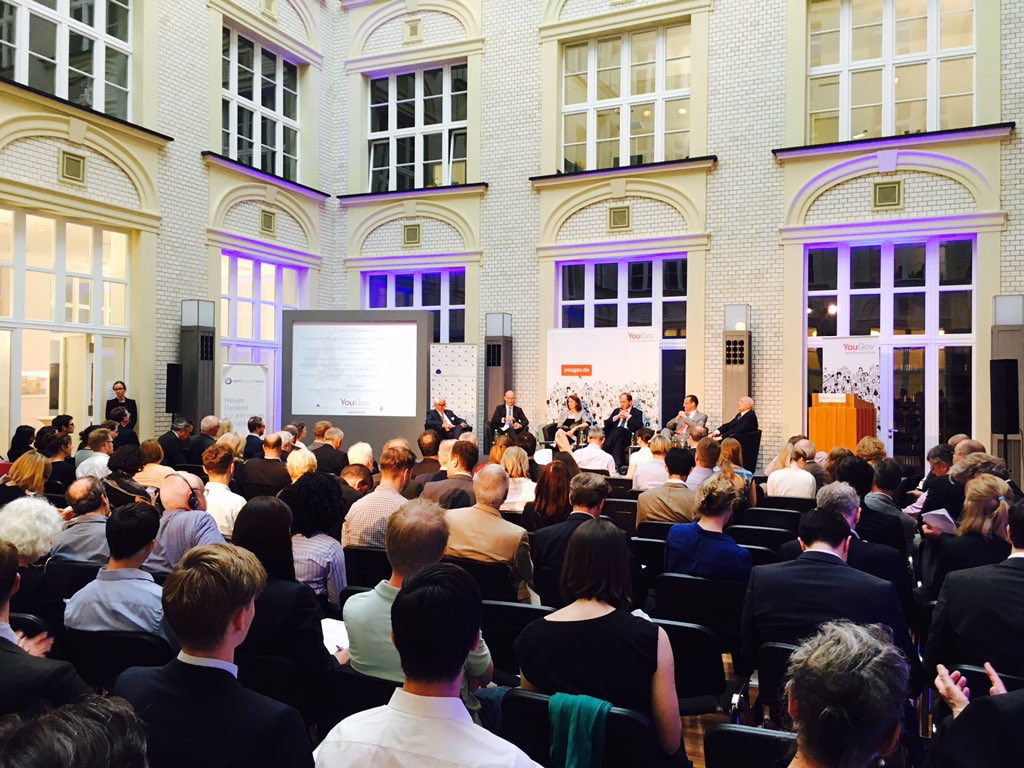 Heute zu Gast "Brexit or Bremain - What will happen and what does it mean for Europe?" #ygdebate16 @katarinabarley